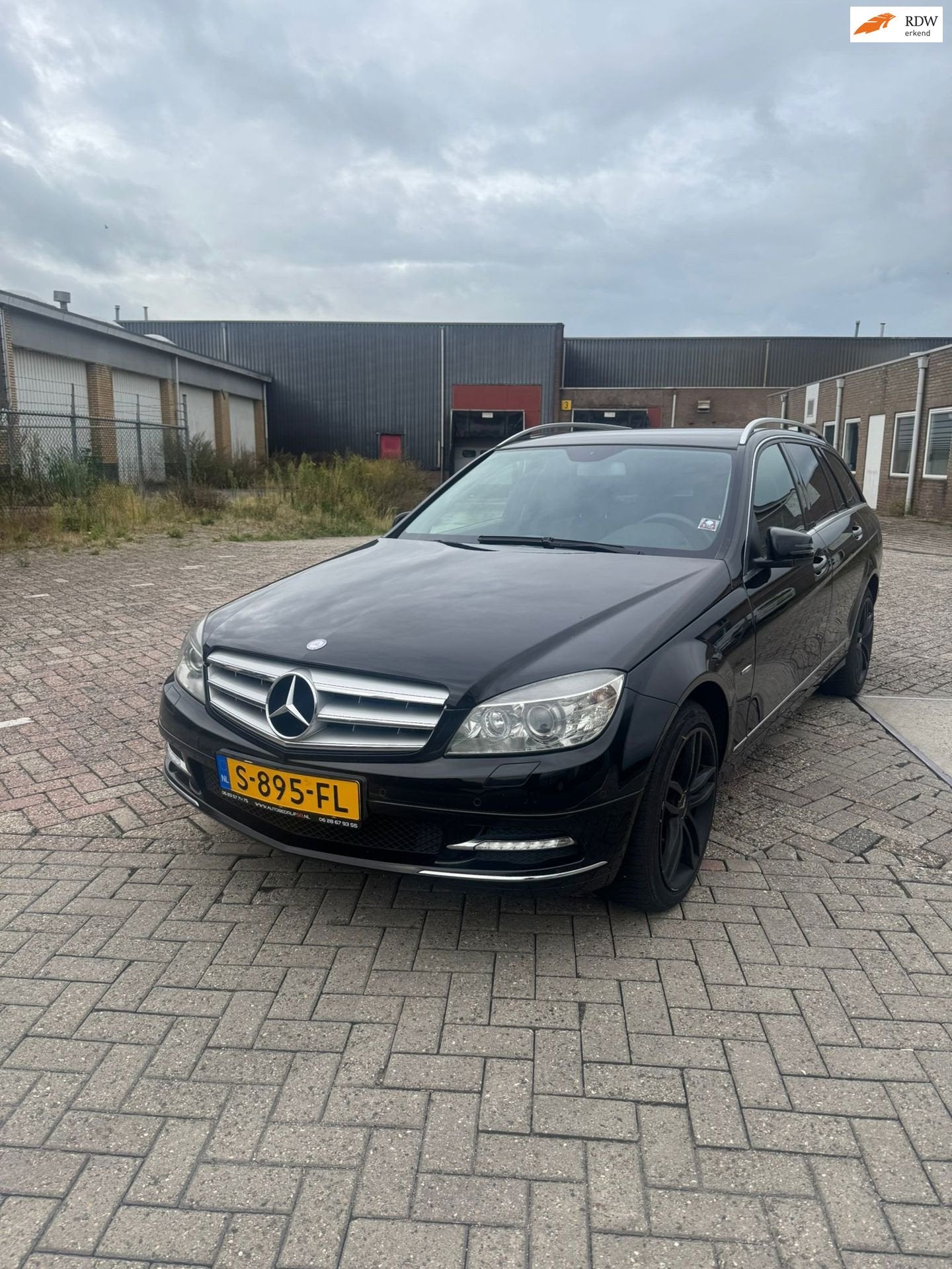 Mercedes-Benz C-klasse Estate 200 CGI BlueEFFICIENCY Busines, Euro 5, Achterwielaandrijving, 4 cilinders, Zwart