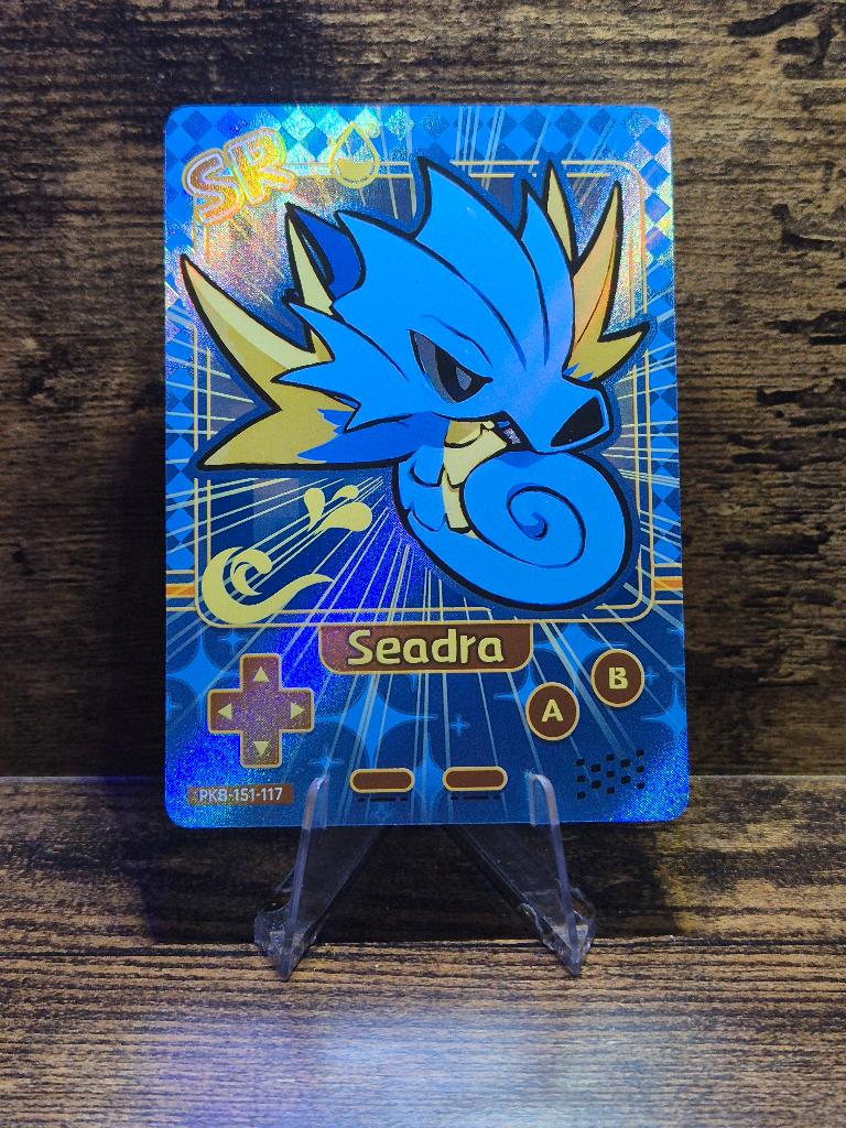 Poké Baby Seadra, Hobby en Vrije tijd, Verzamelkaartspellen | Pokémon, Verzenden, Nieuw, Foil