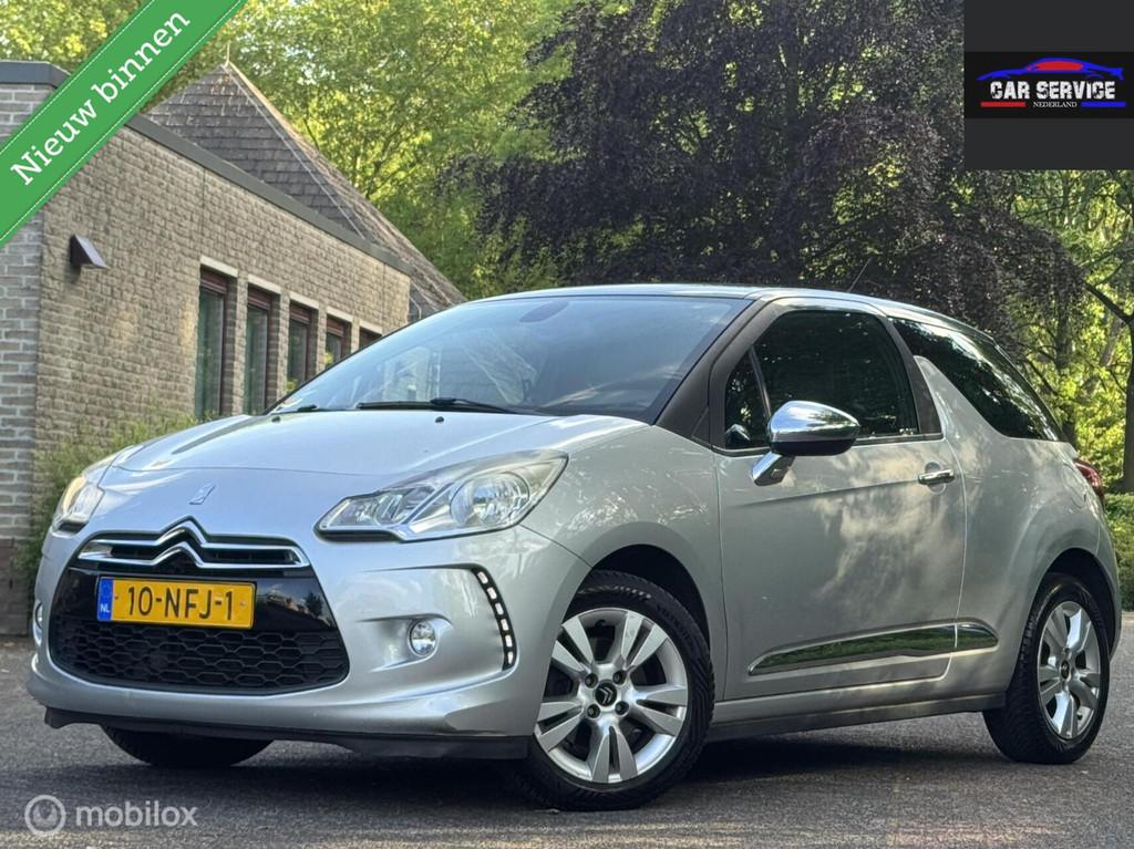 Citroen DS3 1.6 VTi So Chic/NAP/APK/AUTOMAAT/2e EIG/OH DO, Euro 5, 15 km/l, Gebruikt, 49 €/maand