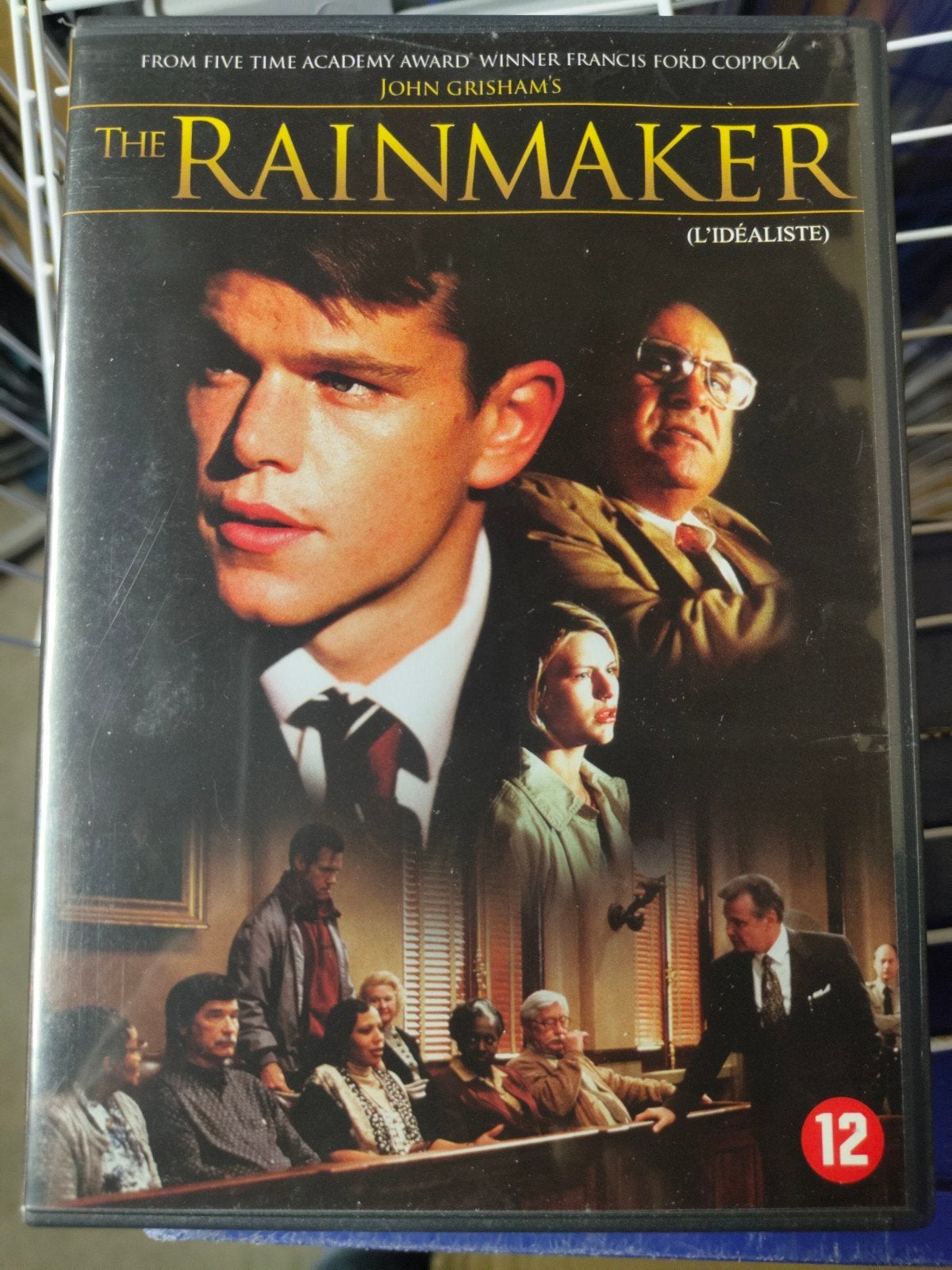 The Rainmaker (L'Idéaliste) DVD - Matt Damon, Vanaf 12 jaar, Ophalen of Verzenden, Gebruikt, Drama