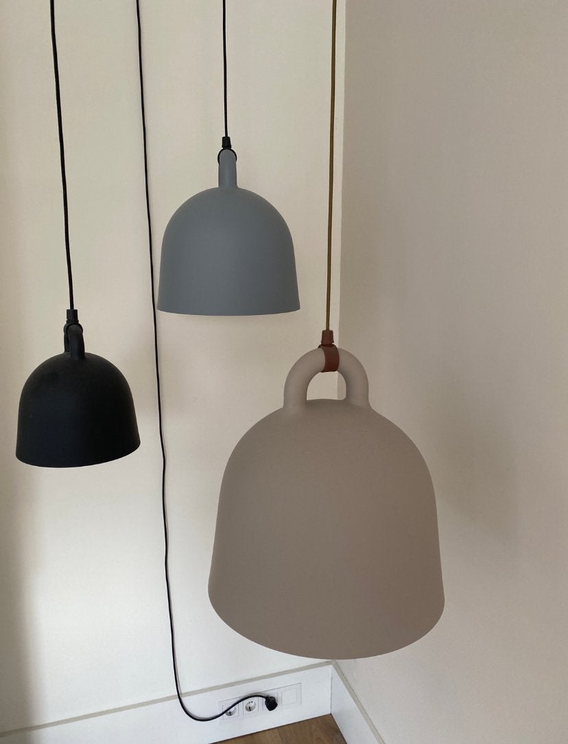 Nordmann Copenhagen Bell Hanglamp Maat L, Ophalen, Gebruikt, Metaal