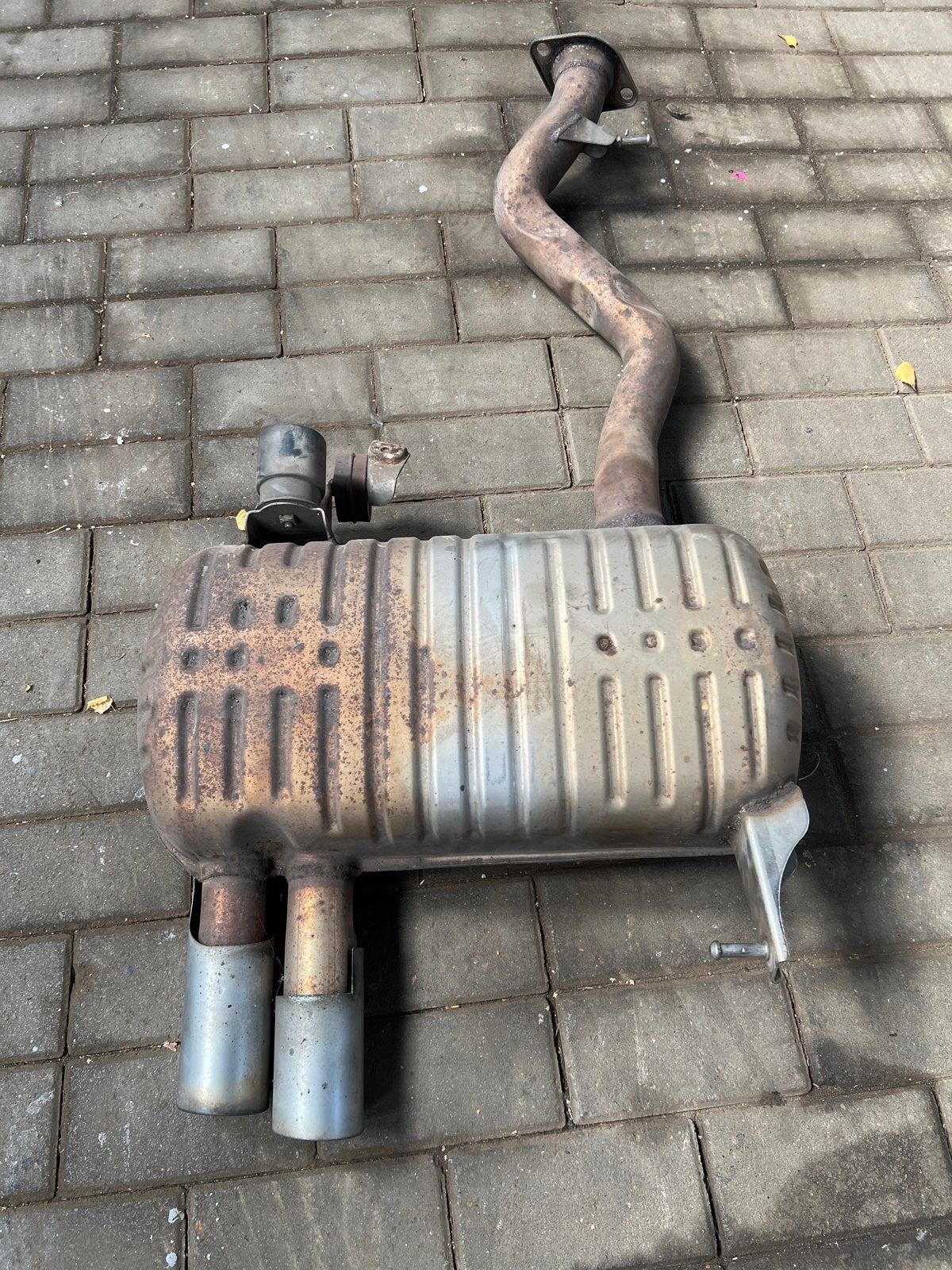 BMW e90/e91 330i einddemper N53, Ophalen, Gebruikt, BMW