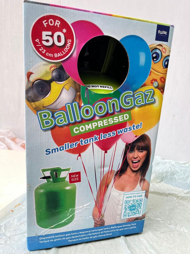 Ballongas 40stuks beschikbaar, Ophalen of Verzenden, Nieuw