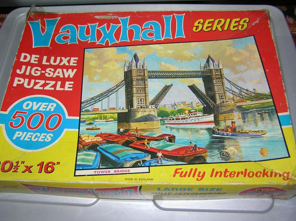 Vauxhall puzzel 500 stukjes, Hobby en Vrije tijd, Denksport en Puzzels, Ophalen of Verzenden, 500 t/m 1500 stukjes, Gebruikt, Legpuzzel