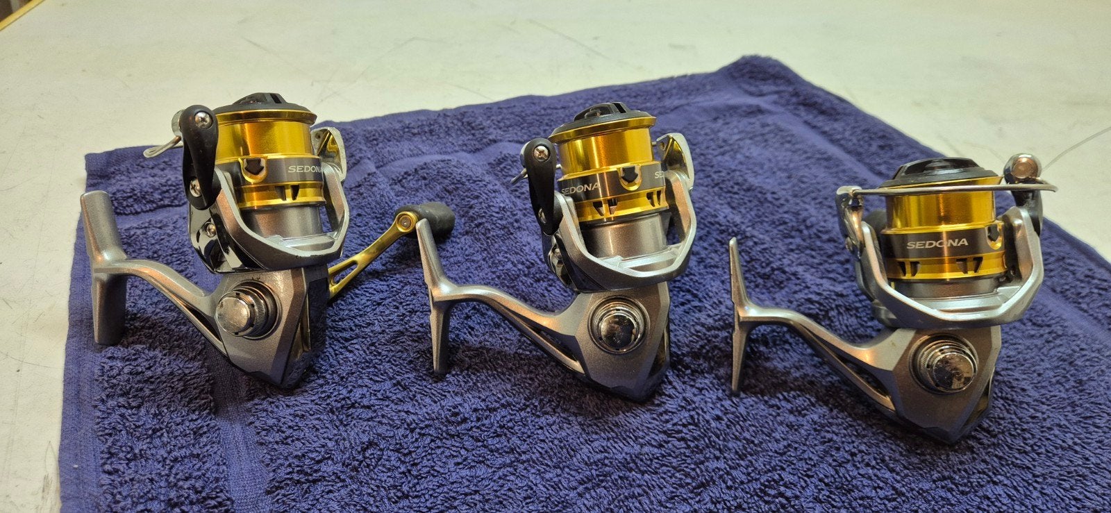 Shimano Sedona 2000 S  ( Ondiepe spoel ), Ophalen, Zo goed als nieuw, Molen