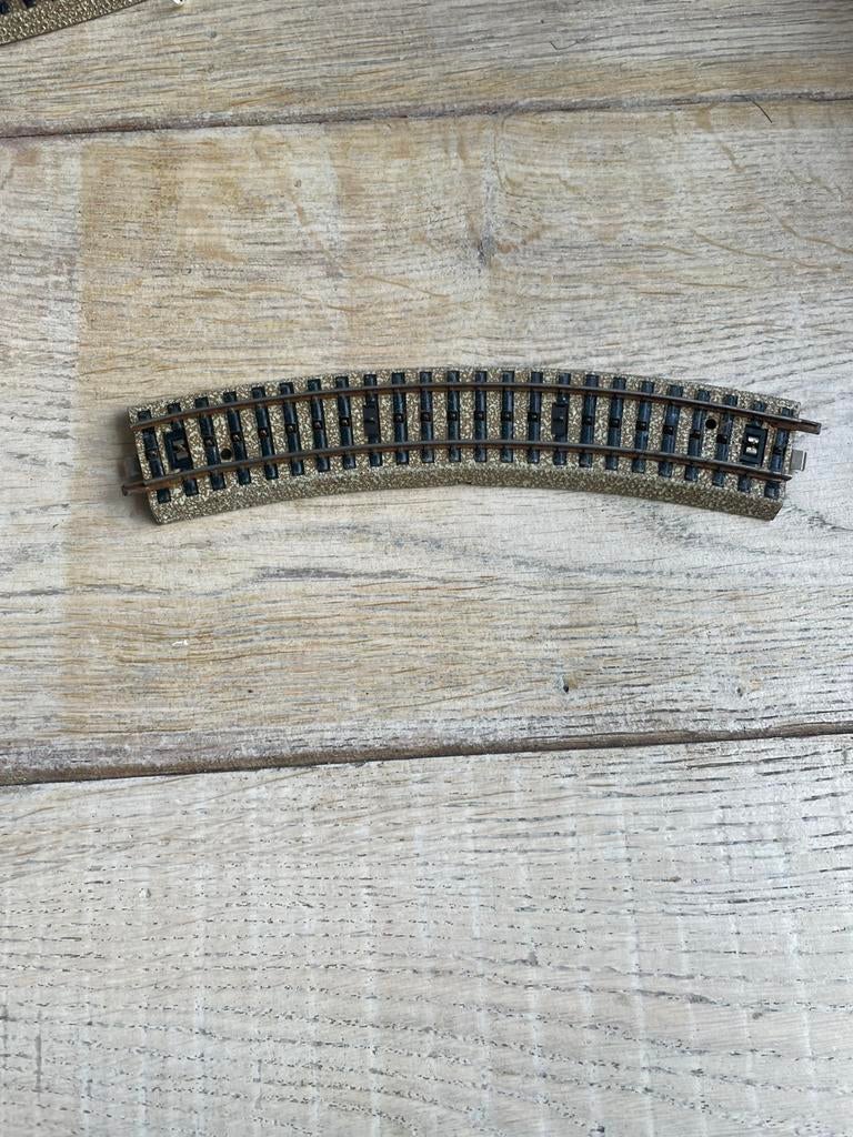 Märklin 5100 H0 Bocht M-Rail, Overige merken, Gebruikt, Gelijkstroom of Wisselstroom, Rails