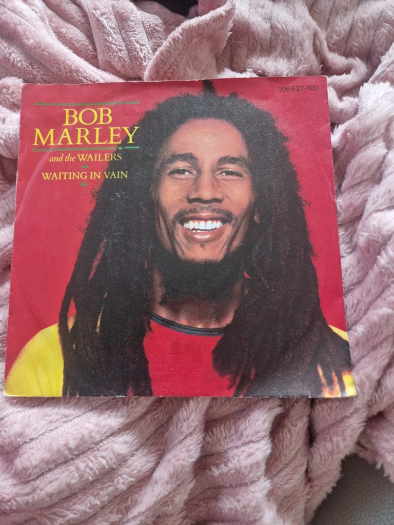 Bob marley Waiting in vain, Cd's en Dvd's, Vinyl Singles, Gebruikt, 7 inch, Ophalen of Verzenden, R&B en Soul