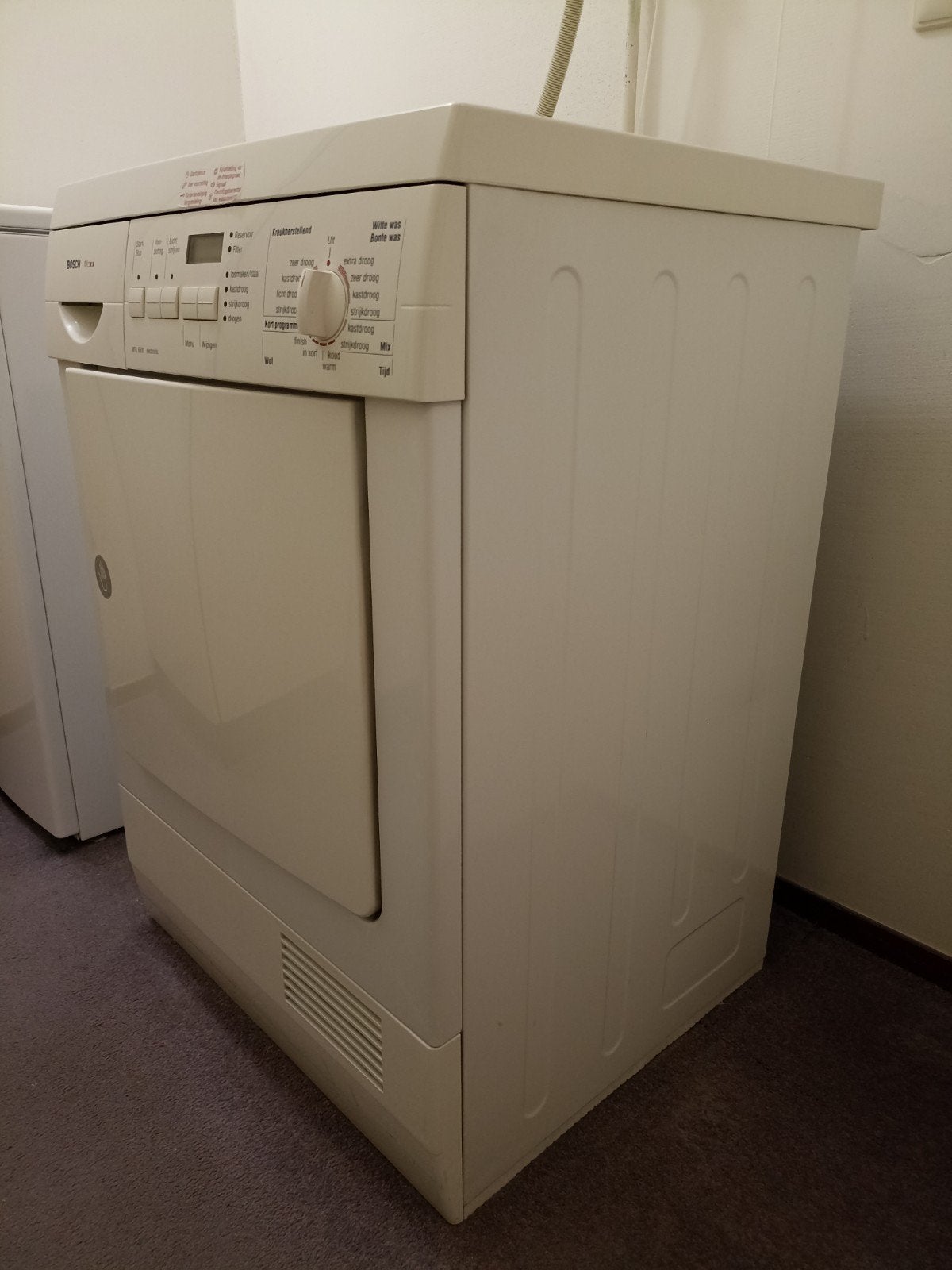 Bosch Maxx WTL 6500 Condensdroger - Gebruikt 60x53  85 hoog, Witgoed en Apparatuur, Ophalen, 6 tot 8 kg, Gebruikt, Anti-kreukfase
