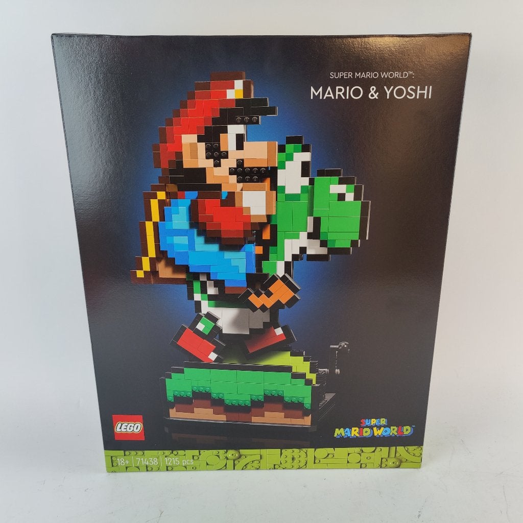 LEGO 71438 Super Mario World: Mario en Yoshi || NU €109.99!!, Ophalen of Verzenden, X, X, X