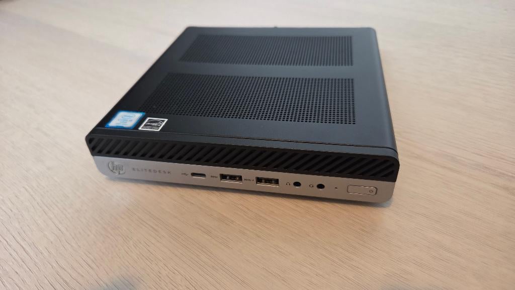 HP EliteDesk 800 G4 Mini (i5-8500 | 16GB | 256GB NVMe), Ophalen, Hp, 256 GB, Zo goed als nieuw