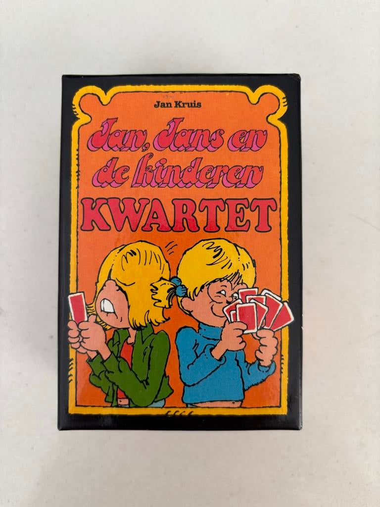 Jumbo Jan Kruis Jan, Jans en de Kinderen Kwartetspel!, Vijf spelers of meer, Ophalen of Verzenden, Zo goed als nieuw