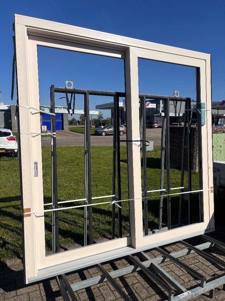 Nieuwe Kunststof Schuifpui met tripple veiligheidsglas!, Ophalen, Kunststof, 225 cm of meer, Nieuw