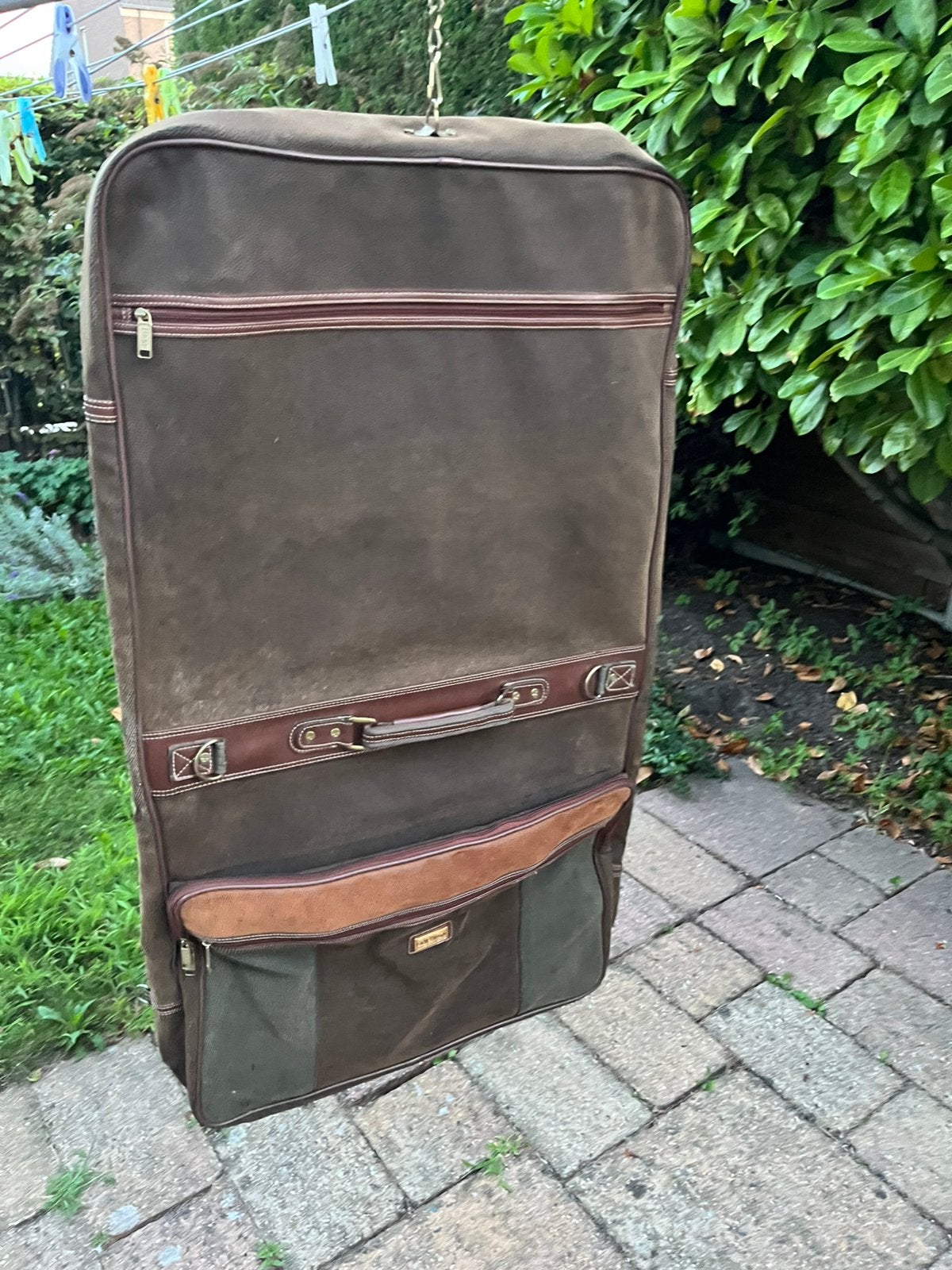 Vintage Lucky Luggage kleding-/garderobetas ca. 60 x 48 cm, Ophalen of Verzenden, Zo goed als nieuw