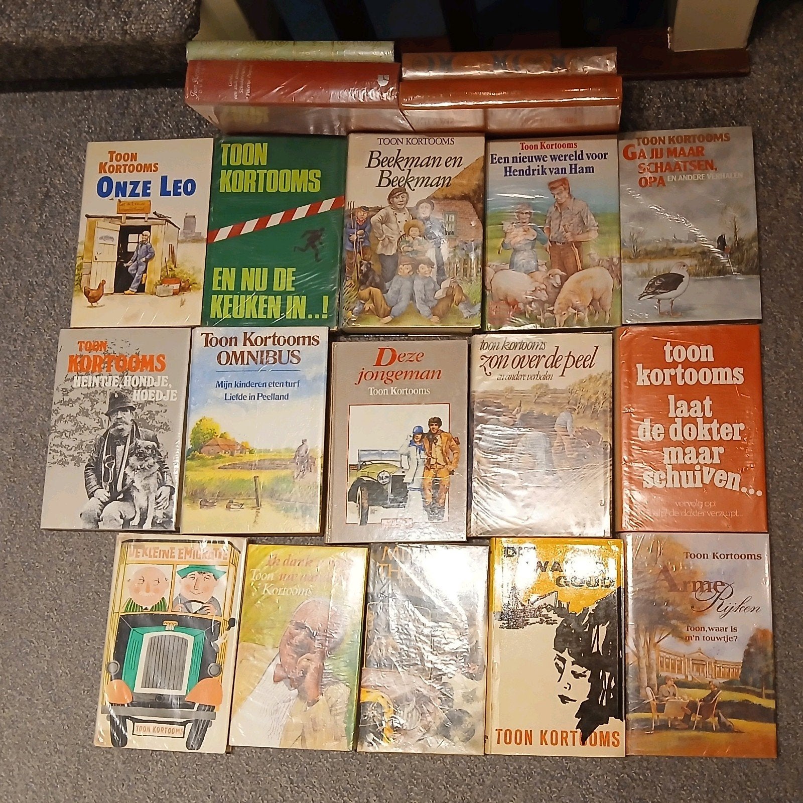 19 boeken Toon Kortooms, Ophalen, Gelezen, Overige