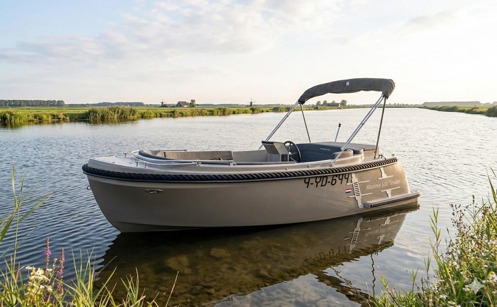 Corsiva tender 5 meter,50 pk honda, inclusief trailer, Watersport en Boten, Sloepen, Ophalen, Zo goed als nieuw, 3 tot 6 meter