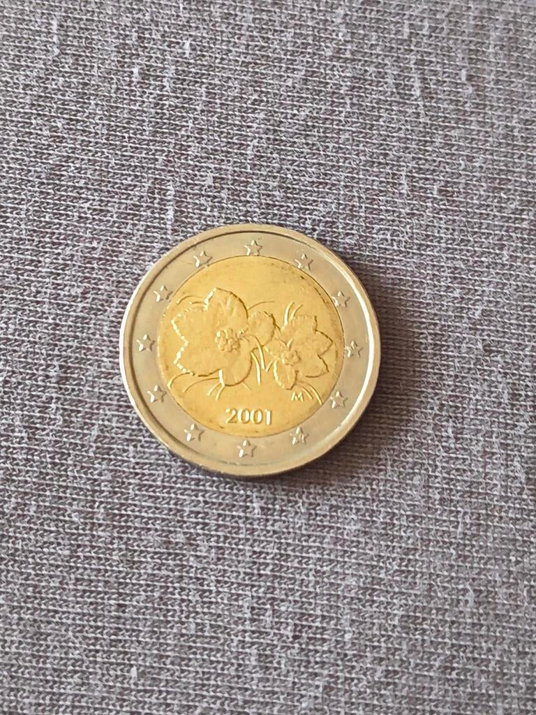 Oostenrijkse 2 Euro munt 2001 - Narcissen, Postzegels en Munten, Munten | Europa | Euromunten, Ophalen of Verzenden, Oostenrijk