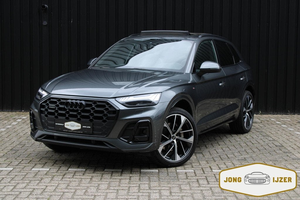 Audi Q5 50 TFSI e 3x S LINE PANO HUD B&O TREKHAAK, Auto's, Automaat, 14 kWh, Gebruikt, 4 cilinders