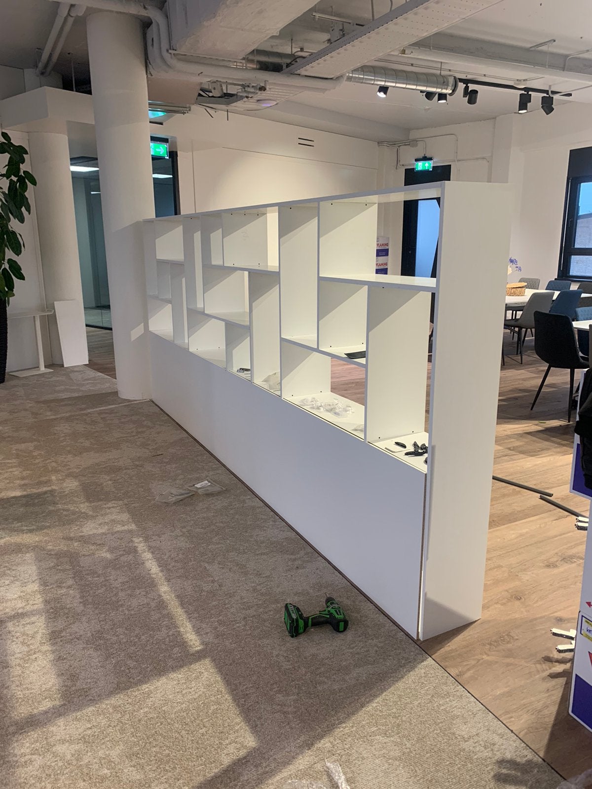 Unieke roomdivider,boekenkast….., Ophalen of Verzenden, Nieuw, 25 tot 50 cm, 200 cm of meer