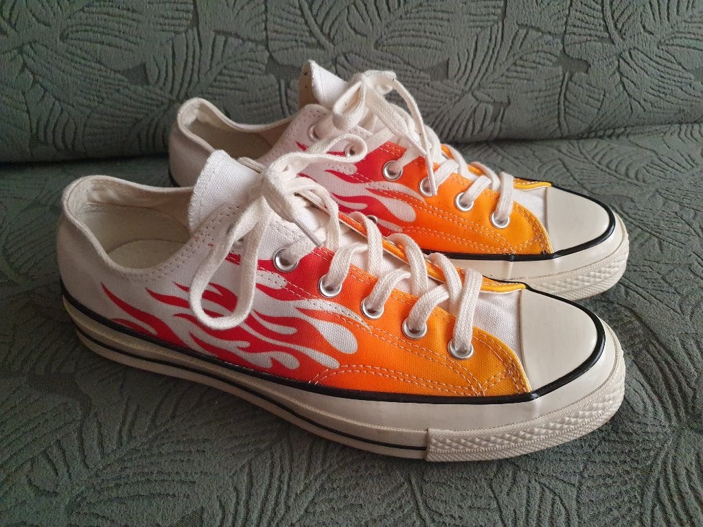 Converse Chuck Taylor All Star Fire mt 41,5 Special Edition, Converse, Ophalen of Verzenden, Sneakers of Gympen, Zo goed als nieuw