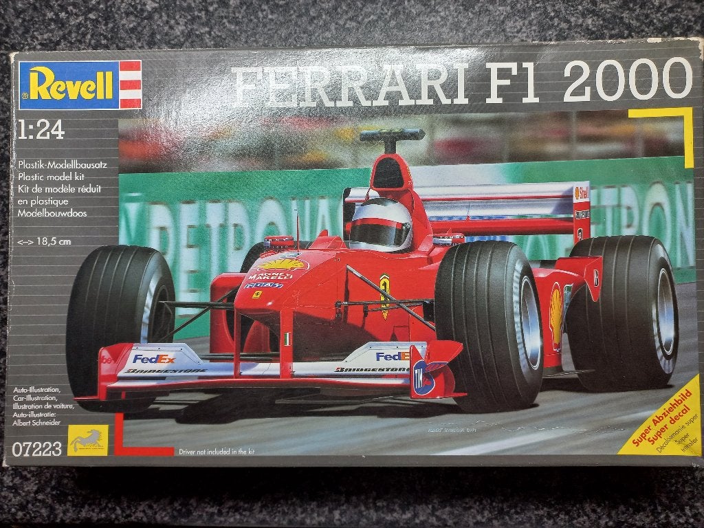 F1 Ferrari F1 2000 - 1/24 Revell 07223, Hobby en Vrije tijd, Modelbouw | Auto's en Voertuigen, Auto, Revell, Groter dan 1:32, Nieuw