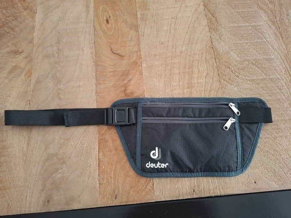 Deuter heuptasje / geldgordel - Zwart, Ophalen of Verzenden, Zo goed als nieuw