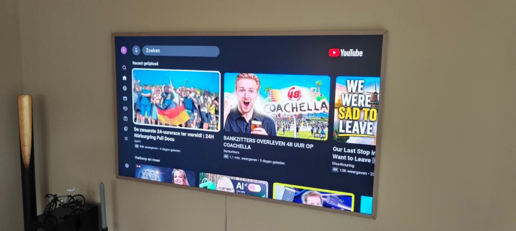Samsung The Frame 55 inch, Ophalen, Refurbished, 120 Hz, Samsung