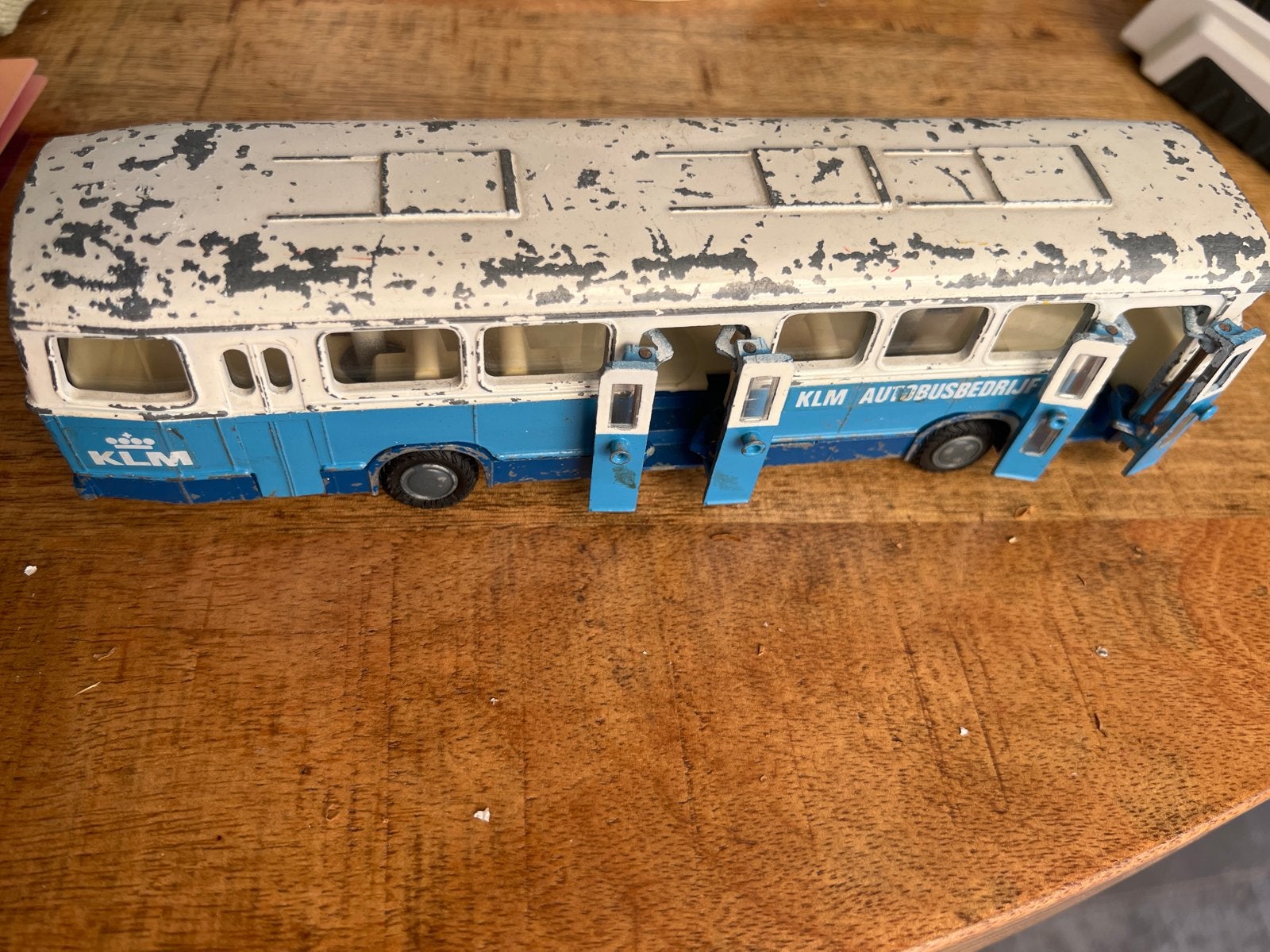 Vintage Lion-Toys DAF Citybus KLM Autobusbedrijf, Ophalen of Verzenden, Gebruikt