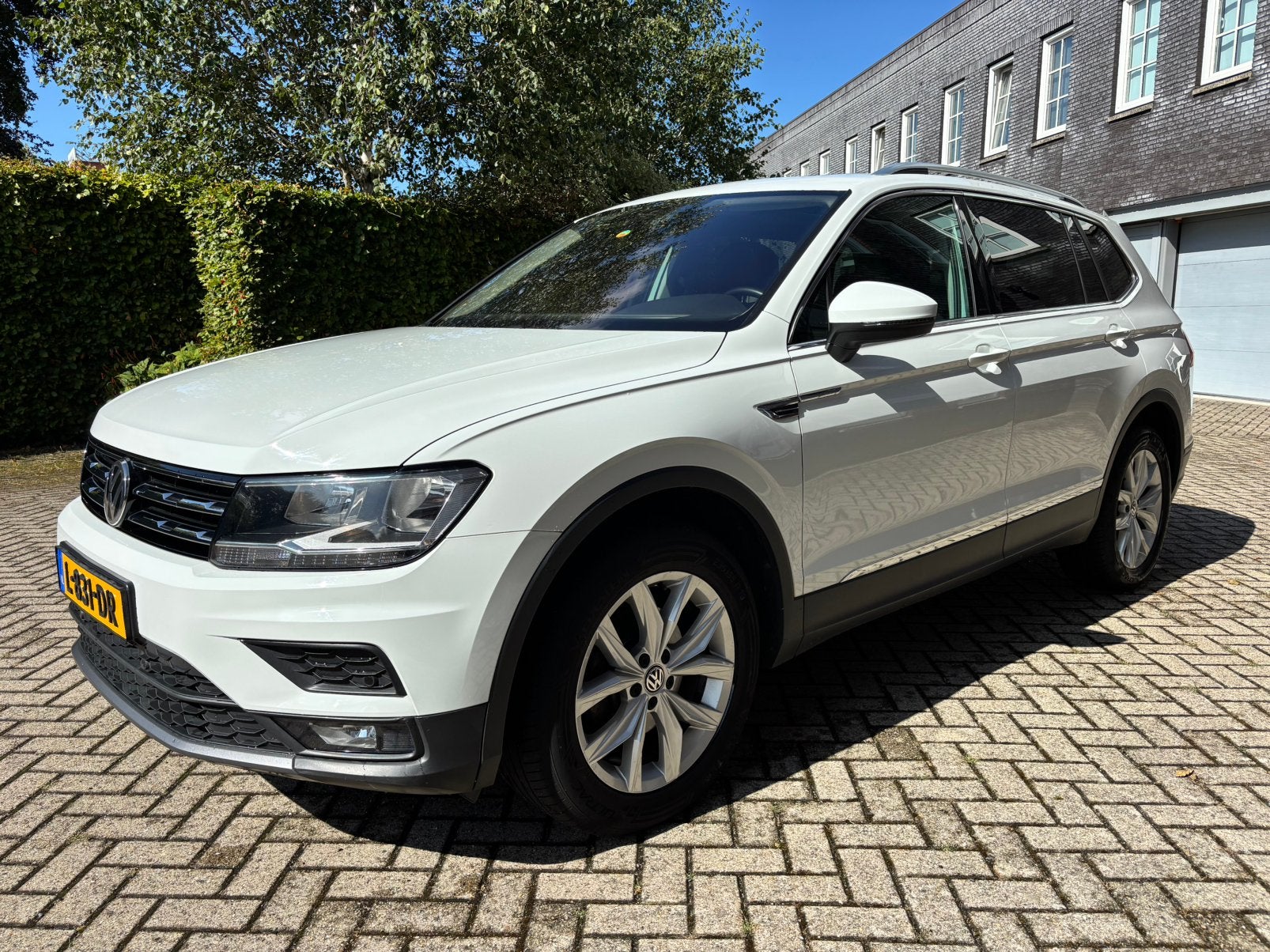 Volkswagen Tiguan 1.5 TSI 150pk 2021 PRIJS INCL.BTW, Auto's, Voorwielaandrijving, 4 cilinders, 7 stoelen, Wit