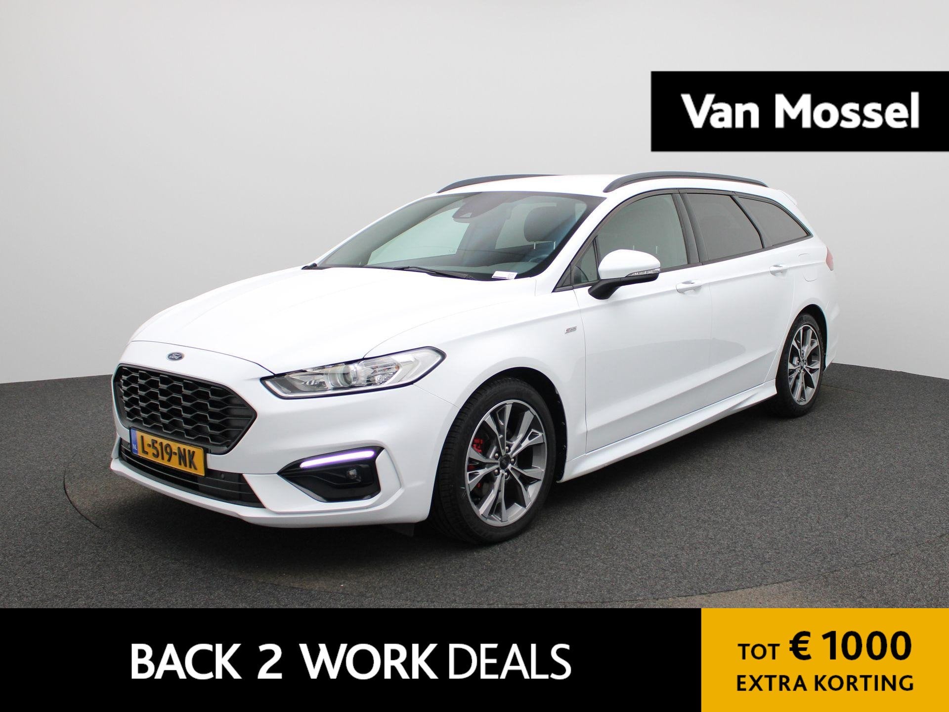 Ford Mondeo Wagon 2.0 IVCT HEV ST-Line | Automaat | Navigati, Gebruikt, 4 cilinders, Electronic Stability Program (ESP), Leder en Stof