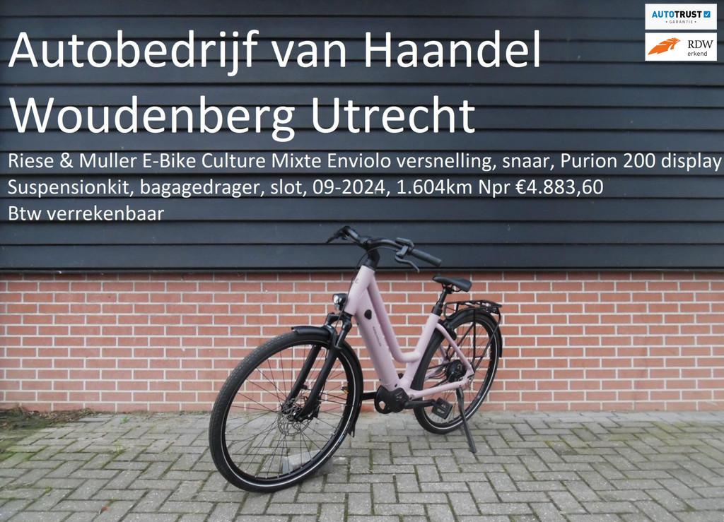 Riese & Müller E-bike Culture Mixte D53 Enviolo veel opties, Gebruikt, Am Alten Graben 2
64367  Mühltal, DE, Info@r-m.de, Riese & Müller