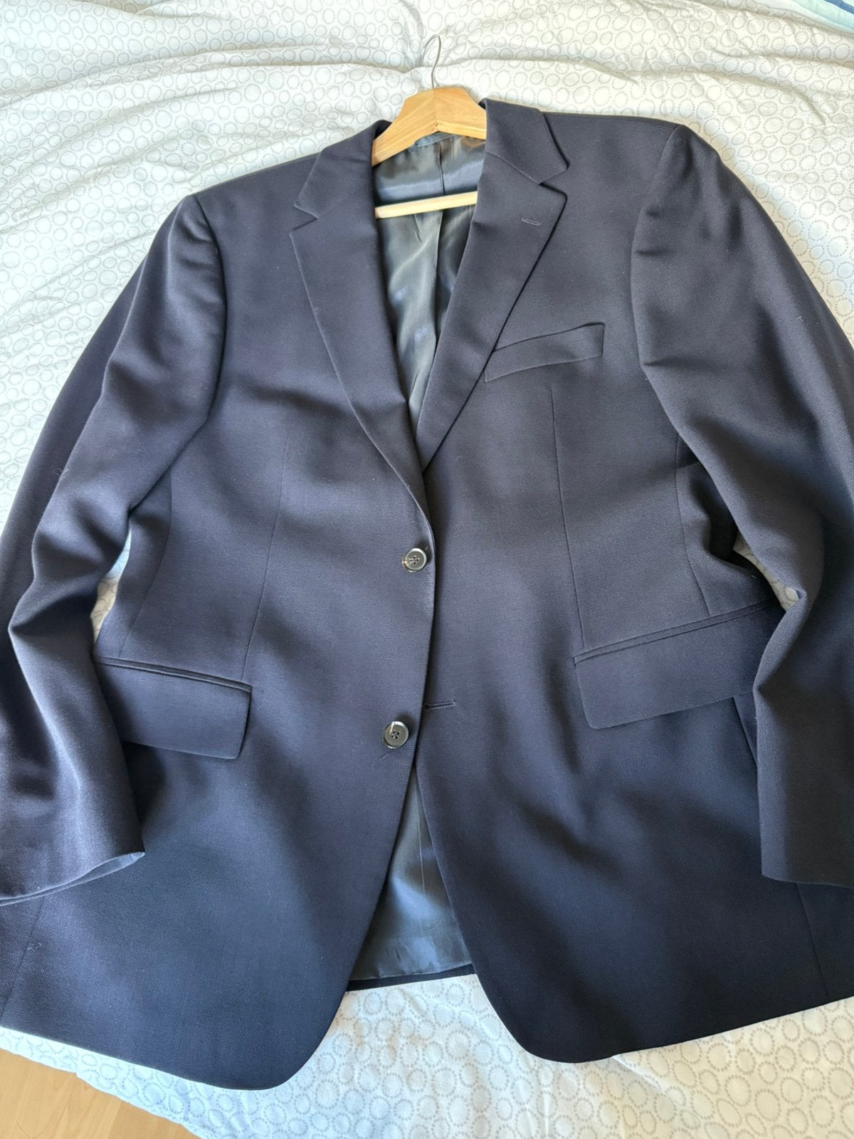 HUGO BOSS (4) colbert jasje, donkerblauw, maat 52, Kleding | Heren, Ophalen of Verzenden, Zo goed als nieuw, Maat 52/54 (L), Blauw