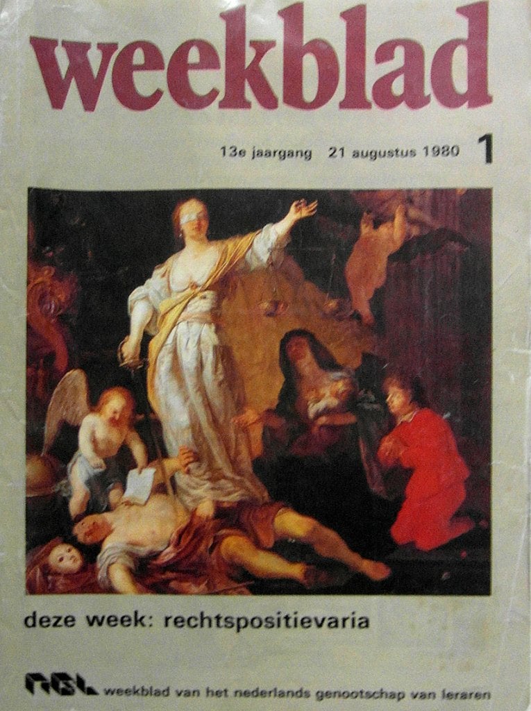 WEEKBLAD VOOR LERAREN 1977-1989 - 12 jaargangen, Ophalen of Verzenden, Gelezen, Overige typen