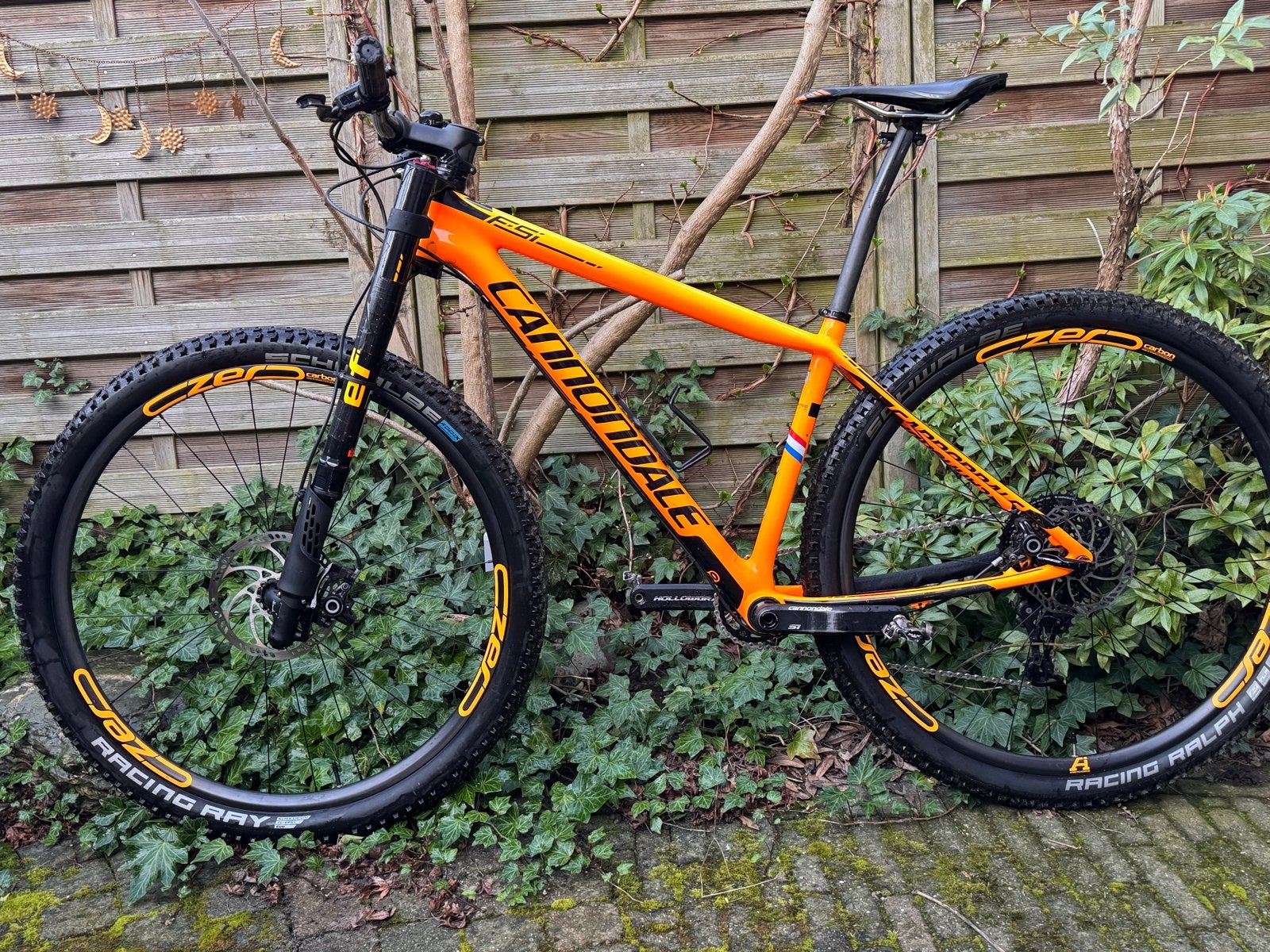 Cannondale F-Si Carbon 2 Mountainbike - Oranje/Zwart, Fietsen en Brommers, Fietsen | Mountainbikes en ATB, Hardtail, Heren, Zo goed als nieuw