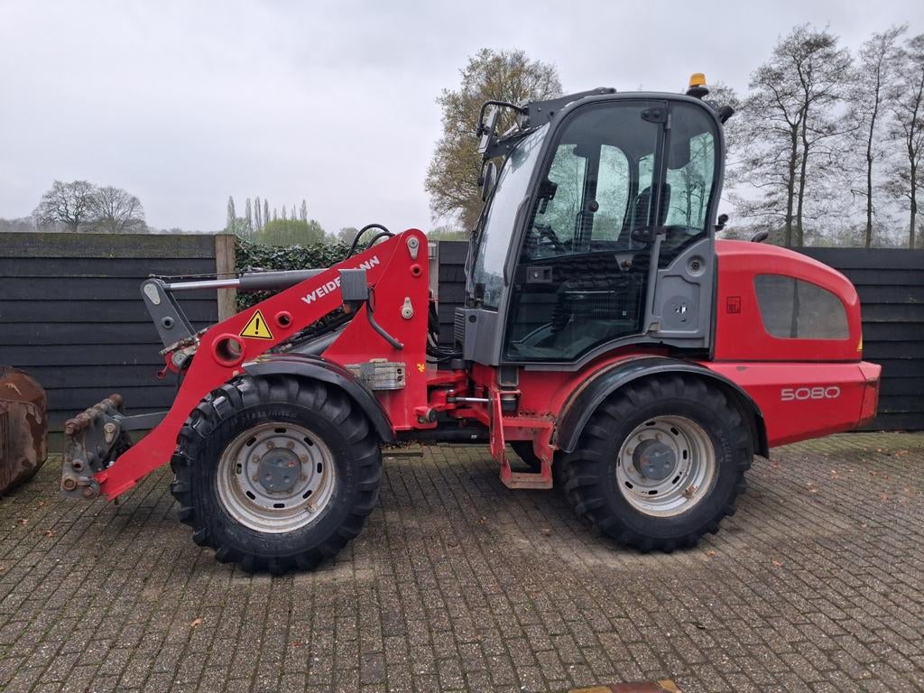 Weidemann 5080 wiellader, Ophalen, Wiellader of Shovel