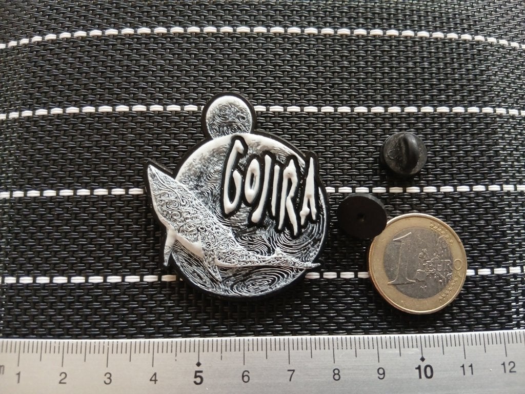 Gojira From Mars to Sirius mooie 3d pin speld badge   metal, Verzenden, Nieuw, Overige typen