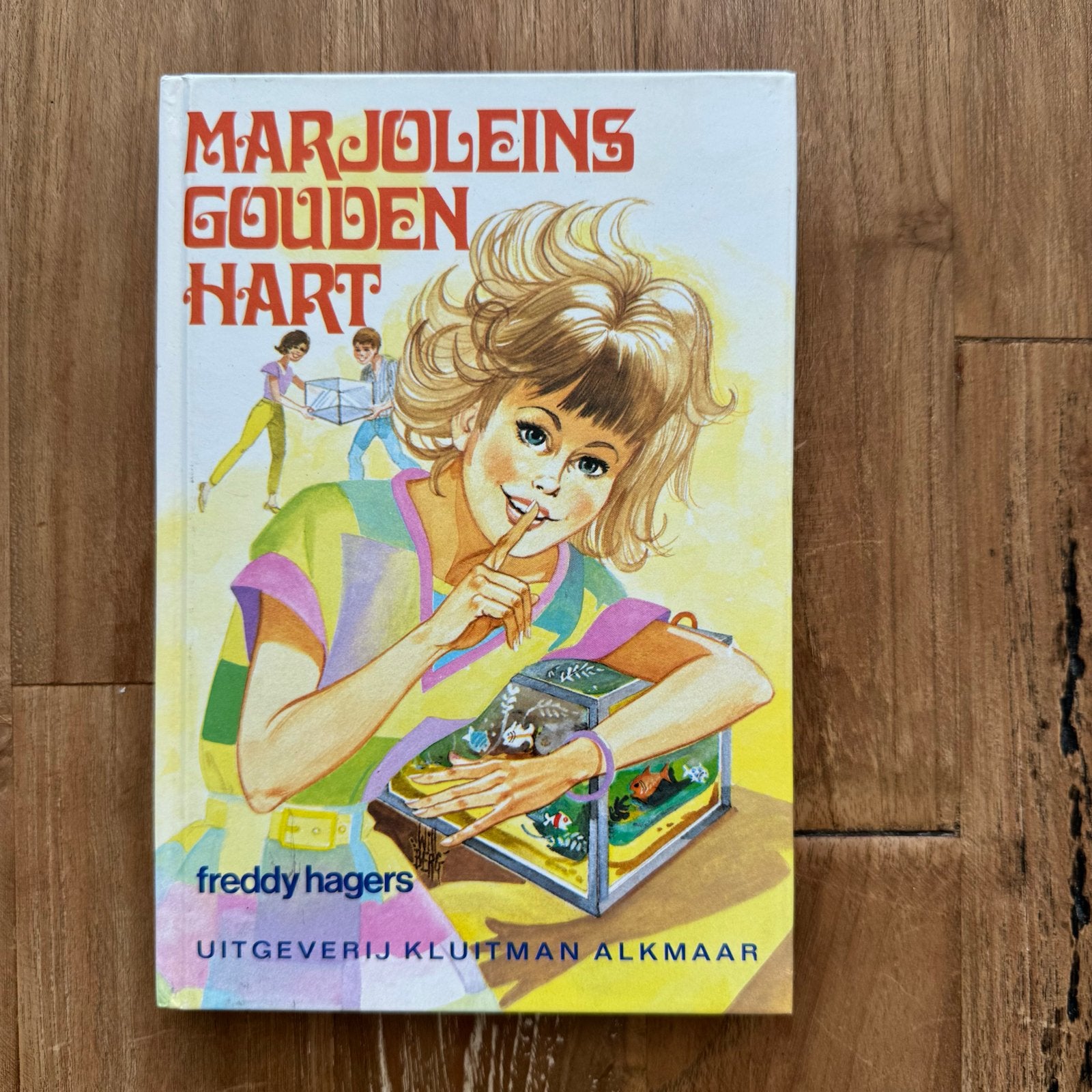 Marjoleins Gouden Hart - Freddy Hagers, Boeken, Ophalen of Verzenden, Gelezen, Fictie