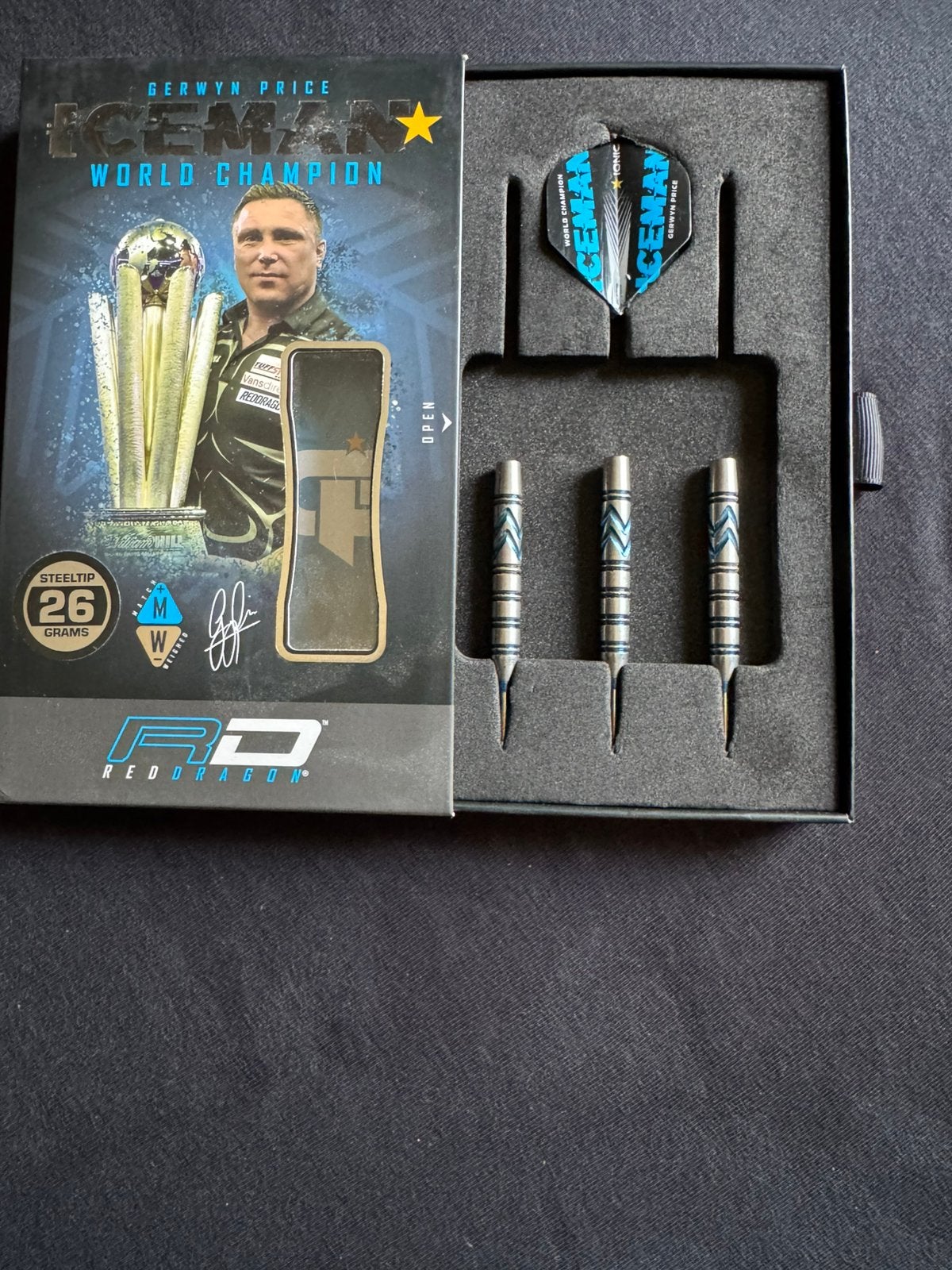 Gerwyn Price dartpijlen 26gr, Sport en Fitness, Darts, Ophalen of Verzenden, Pijlen