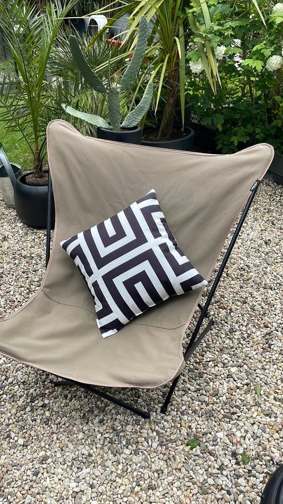 Lafuma vlinderstoel, Tuin en Terras, Ophalen, Zo goed als nieuw, Inklapbaar