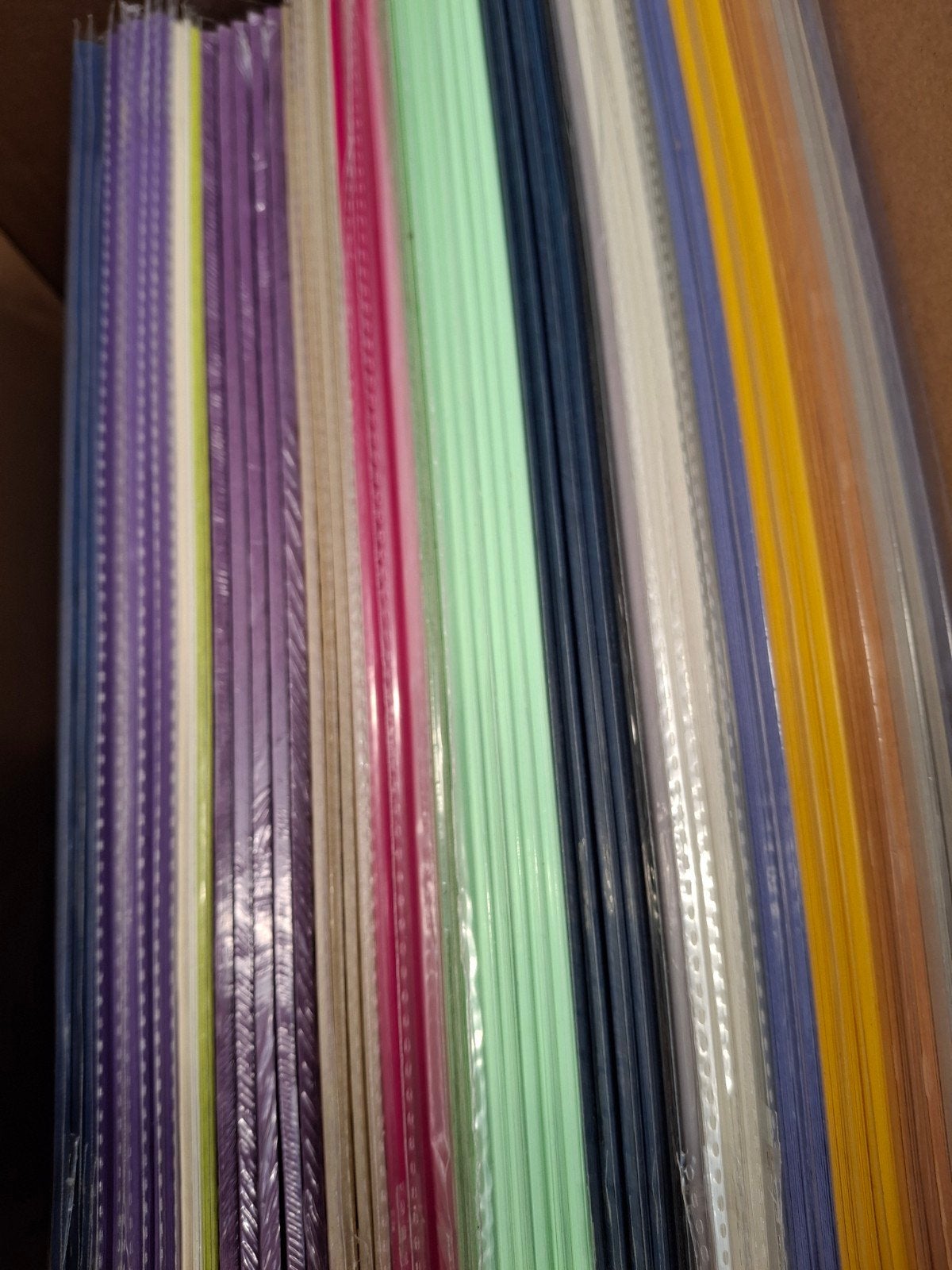 50 pakken papier / karton voor kaarten maken, Ophalen of Verzenden, Nieuw, Overige thema's, Blanco kaart of Basiskaart