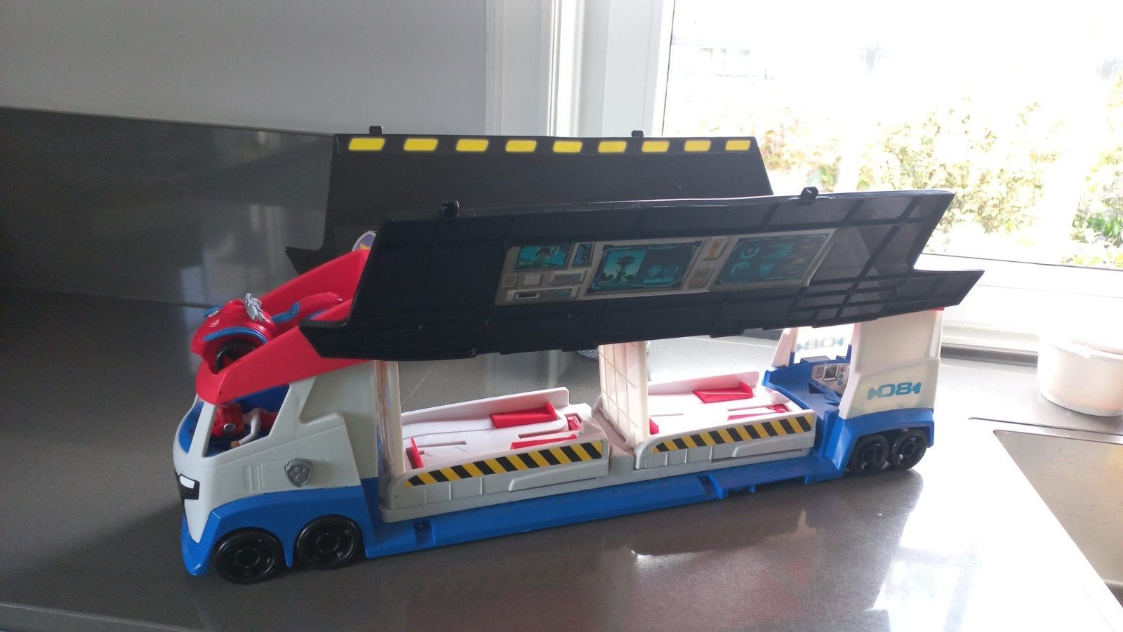 Paw Patrol Garagebus - Uitklapbare Speelset, Kinderen en Baby's, Ophalen of Verzenden, Gebruikt