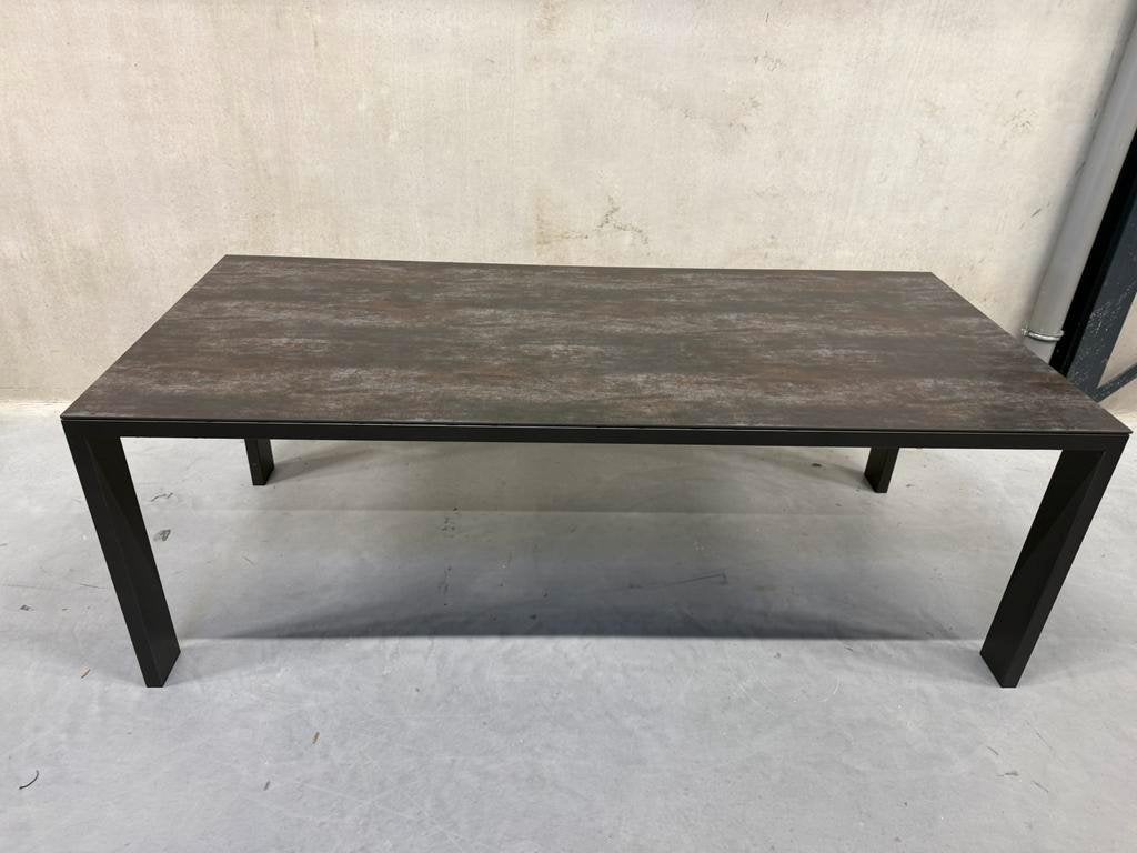 Nieuw Bert Plantagie Edge eettafel Keramiek Blad Tafel 220, Huis en Inrichting, Overige materialen, 50 tot 100 cm, Nieuw, Ophalen of Verzenden