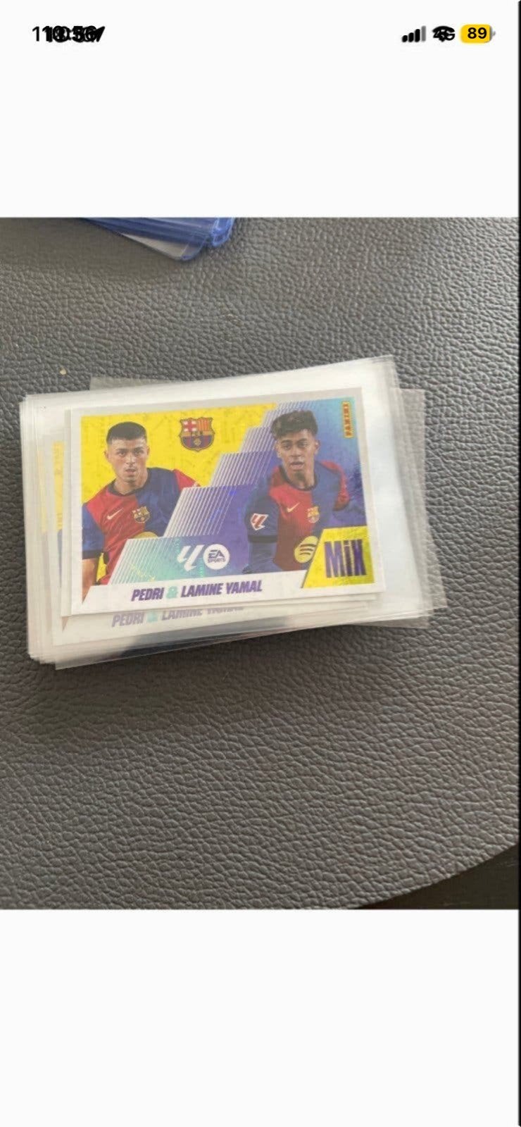 Panini Pedri & Lamine Yamal FC Barcelona 50x beschikbaar, Ophalen of Verzenden, Zo goed als nieuw, Buitenlandse clubs, Spelerskaart