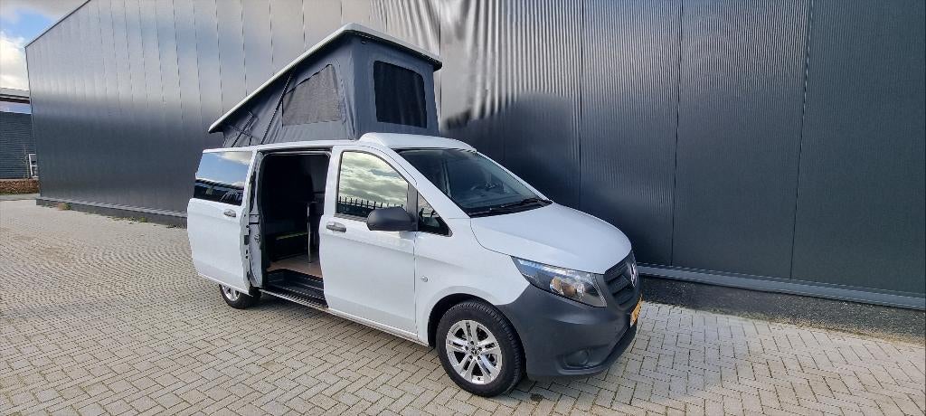 Mercedes Vito Camper 2018, Caravans en Kamperen, Campers, Chemisch toilet, Hagelvast dak, Mercedes-Benz, Tot en met 3