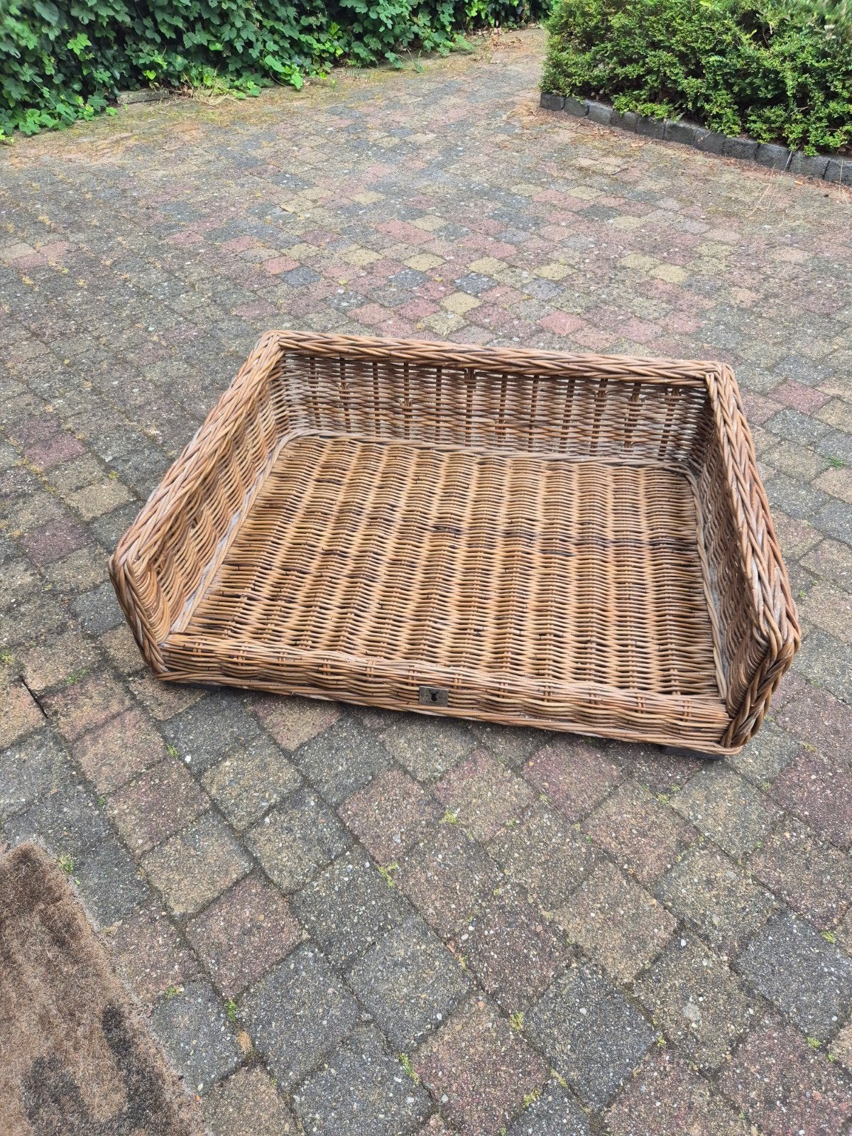 Boony hondenmand 100 bij 70 cm, Ophalen, Zo goed als nieuw, Riet