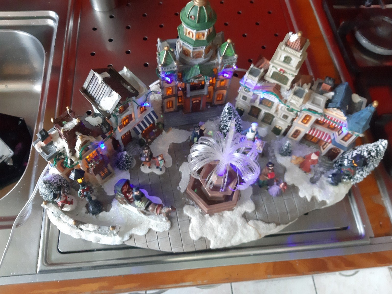 kerst dorp lemax, Ophalen, Zo goed als nieuw