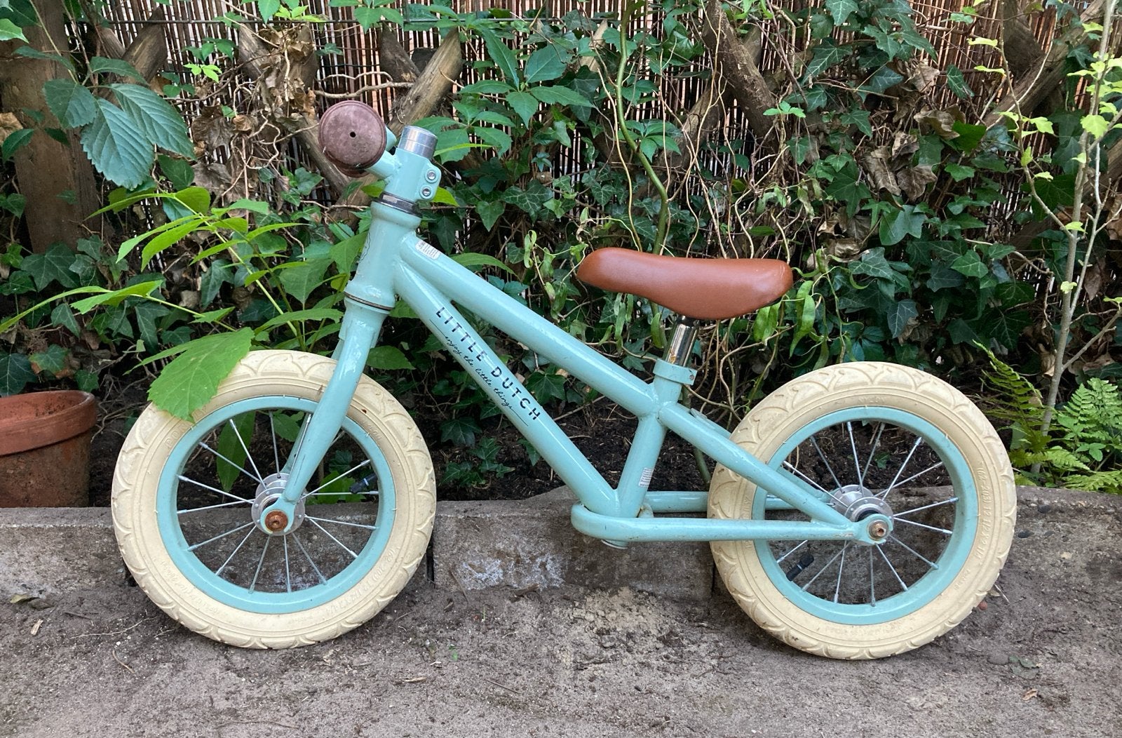 Little Dutch loopfiets - Mintgroen, Ophalen, Gebruikt, Minder dan 16 inch