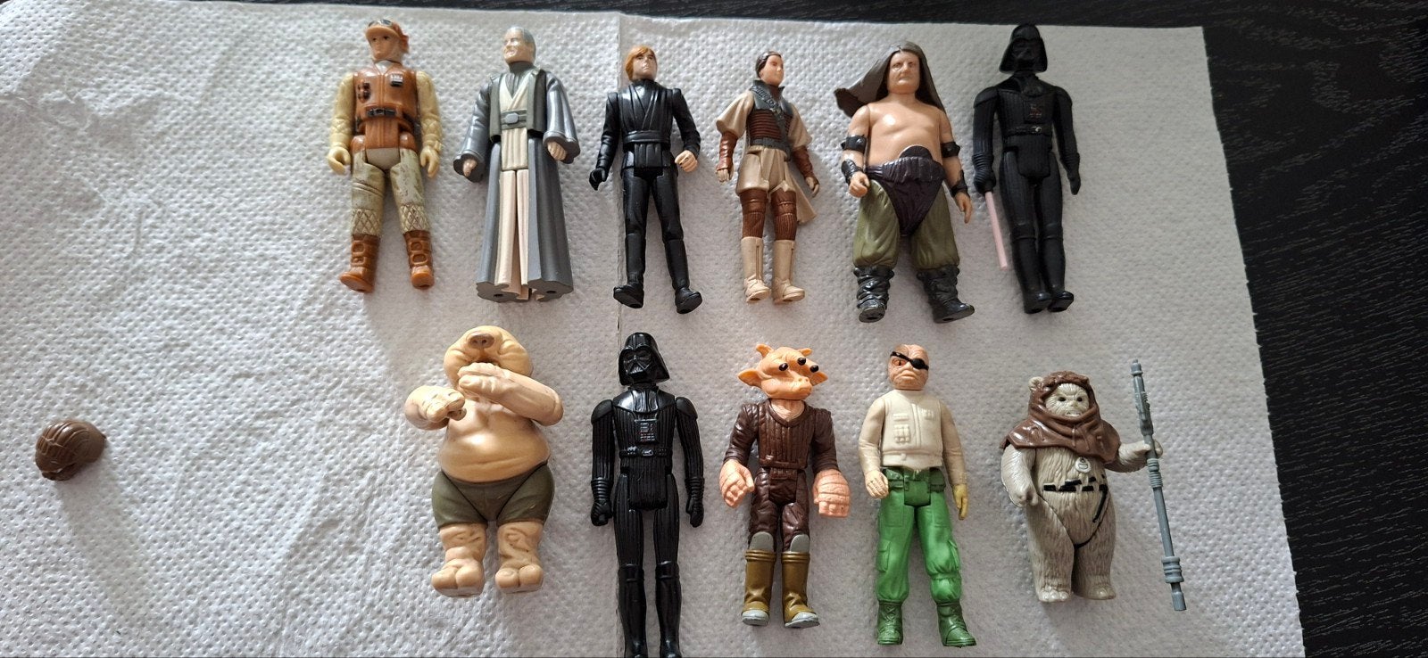 11 Vintage Star Wars actiefiguren, Verzamelen, Ophalen of Verzenden, Gebruikt, Actiefiguurtje