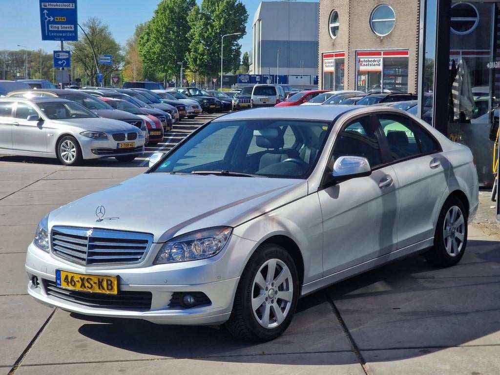 Mercedes-Benz C-klasse 220 CDI - Navi - Clima - Cruise -, Auto's, Mercedes-Benz, Zwart, 4 cilinders, Origineel Nederlands, 168 €/maand