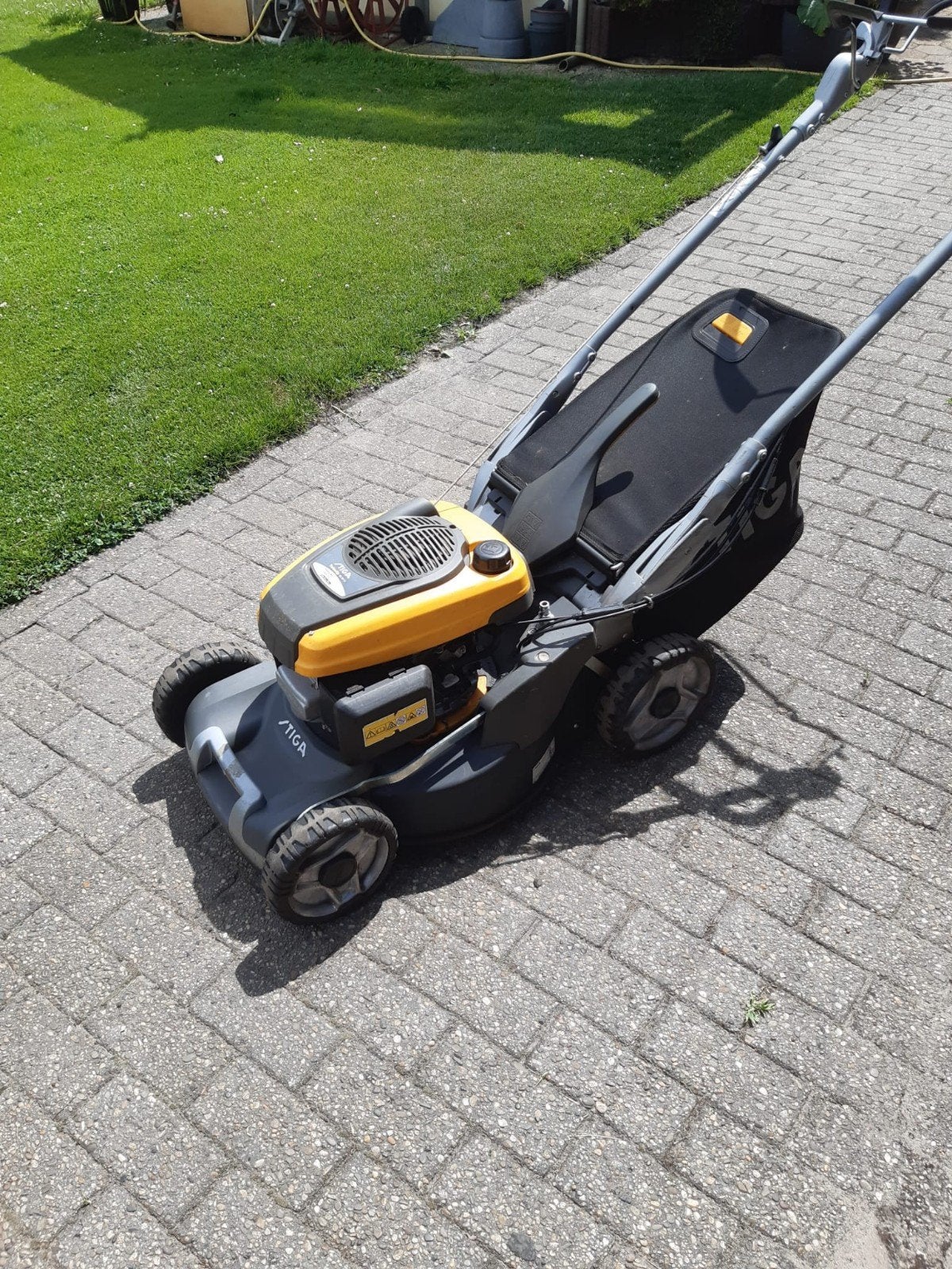 Stiga 50SV -H grasmaaier, Ophalen, Cirkelmaaier, Gebruikt, Stiga