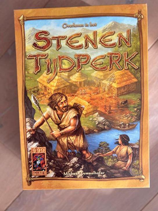 Stenen tijdperk bordspel, Ophalen of Verzenden, Zo goed als nieuw